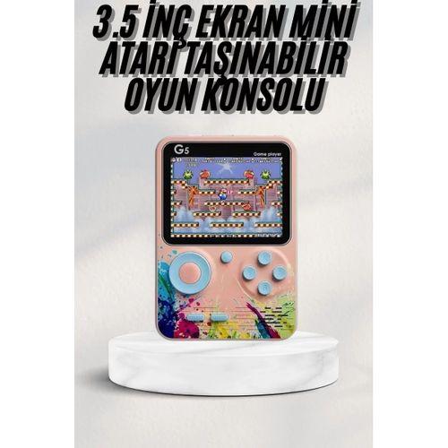 3 İnç Ekran 500 Oyunlu Game Box Mini Taşınabilir Oyun Konsolu