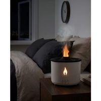 Alev Ve Volkan Efektli Ultrasonik Aroma Difüzörü Led Gece Lambalı Hava Nemlendirici