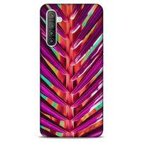 Lopard Oppo Realme XT Uyumlu Kılıf Bahar (41) Tank Kılıf Mor