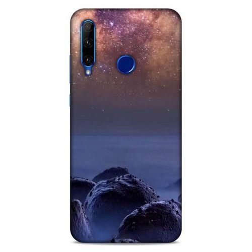Lopard Huawei Y6P Uyumlu Kılıf Gece'S (26) Tpu Silikon Kılıf Bordo