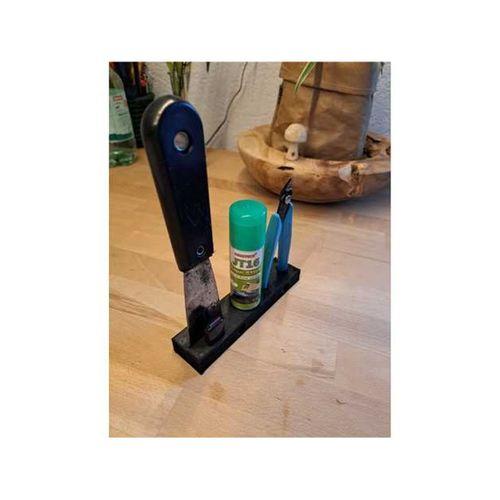 Alet Tutucu Kılıf Çekiç Meşin Tornavida Pense Çivi Delici Gözlükler 3D Baskı (Bu ürün Sadece Plastik parçadır - Almadan Önce Soru Sorabilirsiniz)