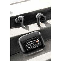 Kablosuz Bluetooth Kulaklık Ekranlı Uzun Şarj Süreli Anc Destekli