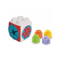 Clementoni Baby Clementoni Baby Soft Clemmy Yumuşak Blok Duyusal Küp 17902