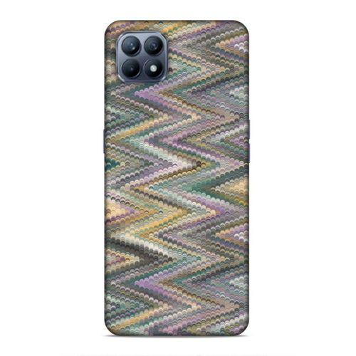 Huawei P40 Lite Uyumlu Kılıf Romans (47) Crystal Flex Kılıf Zig Zag