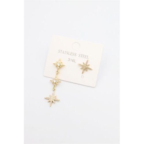 Kuzey Yıldızı Küpe - Altın