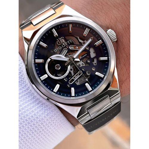 Bigotti Otomatik Ve Kurmalı Çelik Karatma Ve Renk Atma Yapmaz 5 Atm Erkek Kol Saati EBG.10692.5