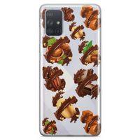 Samsung Galaxy A71 Kılıf Nutella Park Arka Kapak Koruma Desenli Full Koruyucu