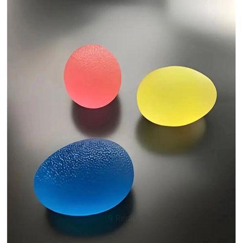 Silikon El Egzersiz Topu | Dayanıklı, Ergonomik Ve Rahat Kullanım