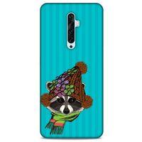 Animax Bereli Rakun Oppo Reno 2z Kılıf Desenli Silikon