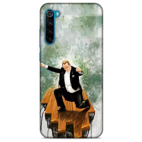 Xiaomi Redmi Note 8T Kılıf Atatürk (42) Rugged Armor Kılıf Yeşil Tasarım