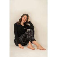 Kadın Pijama Takımı - Uzun Kollu
