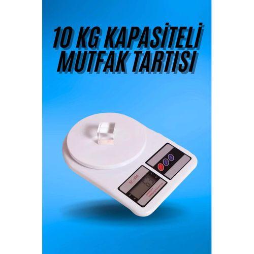Dijital Hassas 10 Kg Mutfak Terazisi Tartısı Lcd Ekran Mutfak Tartısı