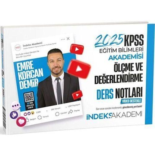 2025 KPSS Eğitim Bilimleri Ölçme ve Değerlendirme Video Ders Notları İndeks Akademi