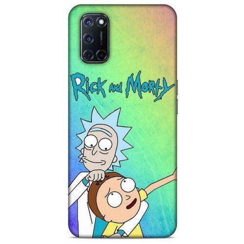 Oppo A92 Uyumlu Kılıf Rick And Morty (1) Kılıfı Rick Sanchez