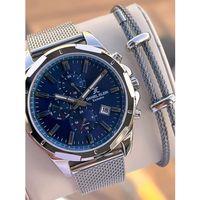 Daniel Klein Hasır Kordon İtalyan Tasarım Bileklik Hediyeli 2 Yıl Garantili Erkek Kol Saati E13356.2