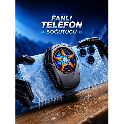 Fanlı Radyatör Soğutucu Telefon Soğutucu Tüm Telefonlara Uyumlu