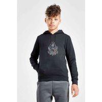 Pantera Logo 2 Baskılı Unisex Çocuk Kapüşonlu Siyah Sweatshirt