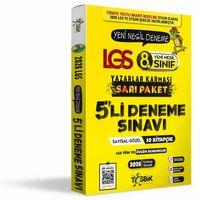 2026 LGS 8  Sınıf Deneme Paketi Yazarlar Karması SARI PAKET Tüm Konuları Kapsar Yeni Nesil Sorular