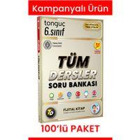 6. Sınıf Tüm Dersler Soru Bankası 100' lü Paket (11 Kitap Hediyeli)