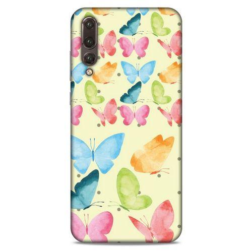 Animax Kelebek Suluboya Huawei P20 Pro Kılıf Desenli Silikon