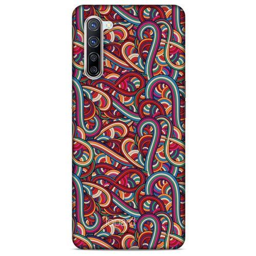 Oppo Reno 3 Pro 5g Kılıf Pastel Renkler (35) Fit Design Kılıf Karışık Renkli
