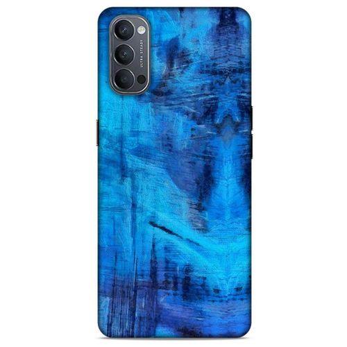 Oppo Reno 4 Uyumlu Kılıf Mavi Delisi (12) Koruyucu Silikon Duvar Kağıdı