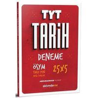 TYT Tarih 25 x 5 Deneme Aklımdavar Yayınları