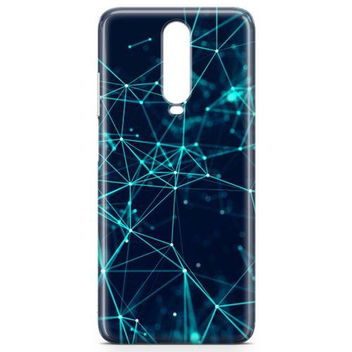 Xiaomi Redmi K30 Kılıf Yeşil Ağ Arka Kapak Koruma Desenli Full Koruyucu
