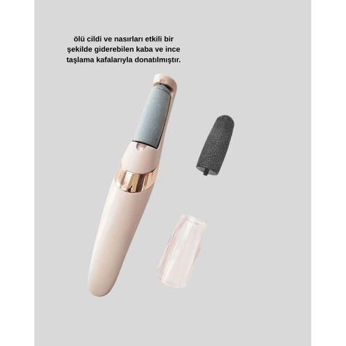 360° Etkili Elektrikli Ayak Bakım Aleti Nasır Giderici