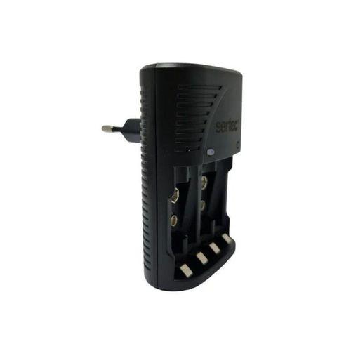 Sertech 9 Volt Pil Şarj Cihazı- 4 Pil Uyumlu Destekli