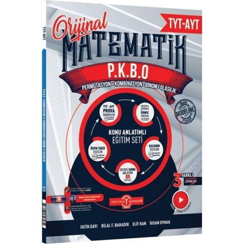 TYT AYT Matematik Permütasyon Kombinasyon Binom Olasılık Konu Anlatımlı Eğitim Seti Orijinal Yayınları