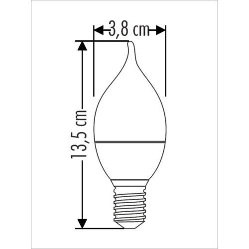 7W LED BUJİ AMPUL