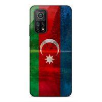 Xiaomi Mi 10T 5G Uyumlu Kılıf Azarbaijan (43) Thin Fit Kılıf Bayrak Manzara