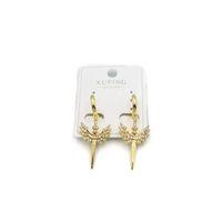 Melek Küpe - Altın