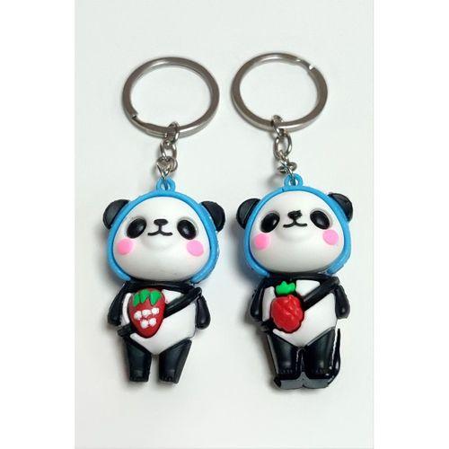Panda Silikon Anahtarlık