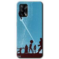 Oppo A74 Kılıf Baskılı Kapak - Avengers Team +Tam Kaplayan Mat Seramik
