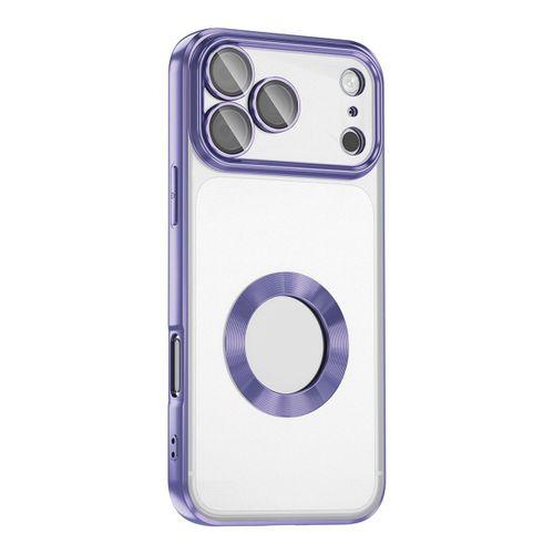 Apple iPhone 17 Pro Max Kılıf Kamera Korumalı Logo Gösteren Zore Omega Kapak