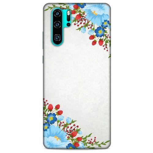 Lopard Huawei P30 Pro Uyumlu Kılıf Bahar (18) Telefon Kılıfları Mavi Kırmızı