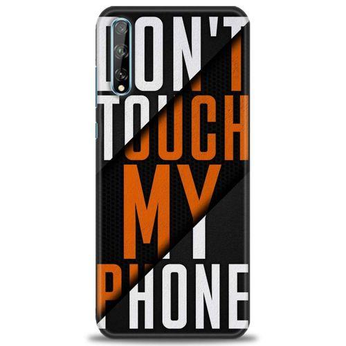 Huawei P Smart S Kılıf HD Baskılı Kılıf - My Phone + Tam Ekran Koruyucu