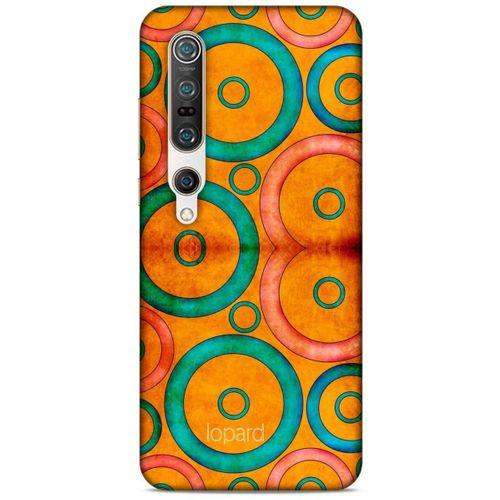 Xiaomi Mi 10 Pro Kılıf Pastel Renkler (39) Liquid Crystal Kılıf Turuncu Yeşil