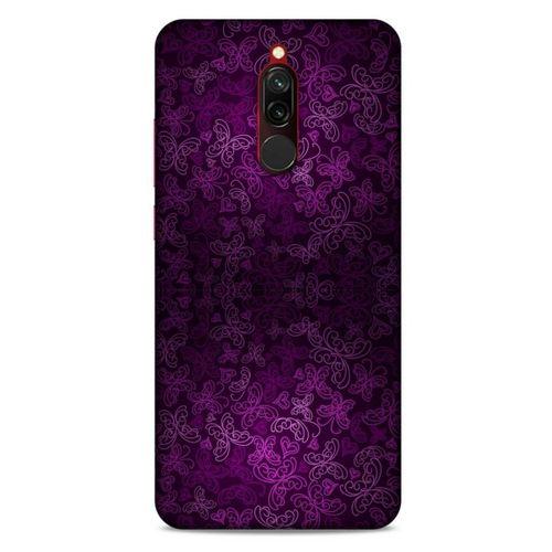 Xiaomi Redmi 8 Uyumlu Kılıf Mor Delisi (14) Lansman Kılıf Fiyonk