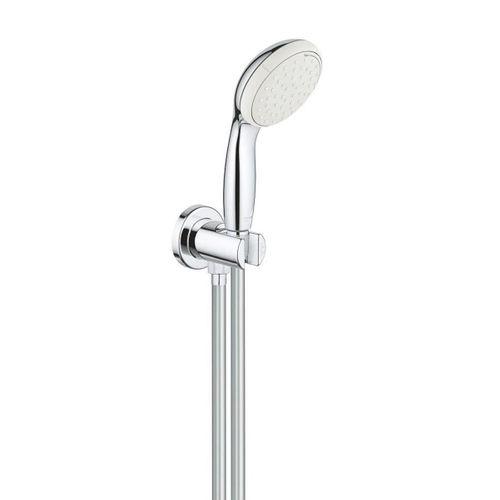 Grohe Tempesta 100 El Duşu Askılı Su Çıkış Dirseği El Duşu ve Spiral Hortum 26406001