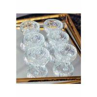 Cam Ayaklı Kase 6'lı Kristal Görünüm Royaleks-69812