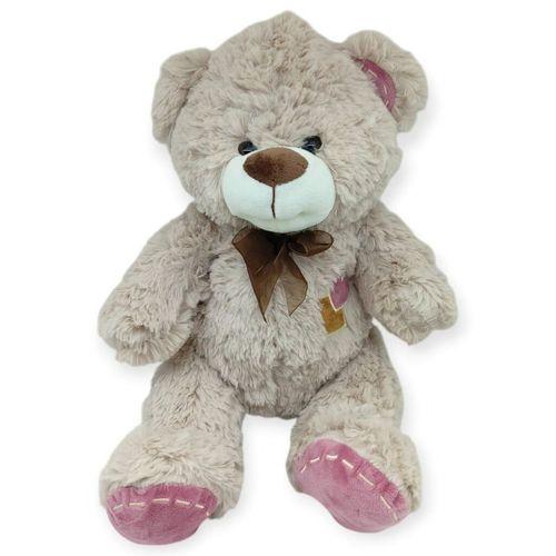 Peluş Papyonlu Ayıcık 40 cm - Kahverengi