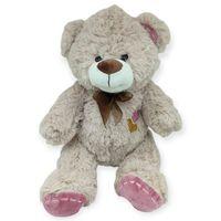 Peluş Papyonlu Ayıcık 40 cm - Kahverengi