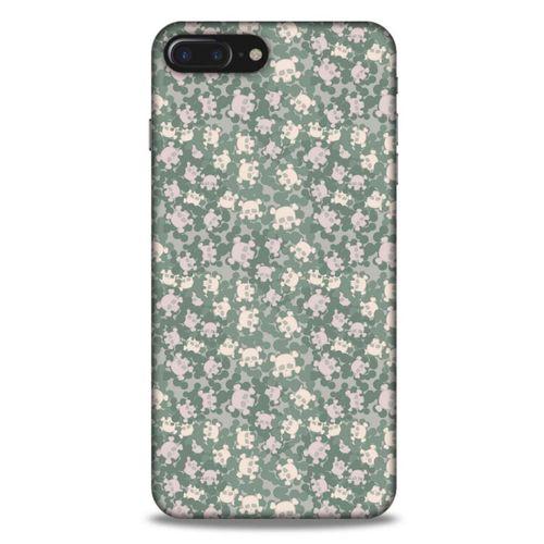 Kamuflaj 01 Apple iPhone 8 Plus Kılıf Silikon Kapak