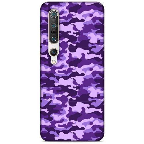Xiaomi Mi 10 Pro Uyumlu Kılıf Mor Delisi (13) Silikon Kap Kamuflaj