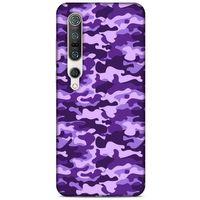 Xiaomi Mi 10 Pro Uyumlu Kılıf Mor Delisi (13) Silikon Kap Kamuflaj
