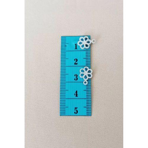 Oya Abiye Bileklik Kolye Pleksi Metalik Plastik Pul Gümüş Renk 24 gram 300 adet - BNC588