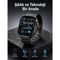 Akıllı Saat 3 Kordonlu Waterproof Adımsayar, Titreşim Ve Gps Özelliği